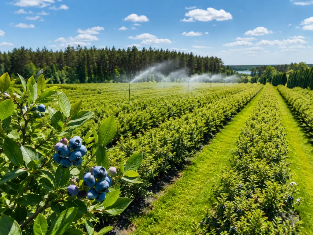 Parduodamas vienas didžiausių Lietuvoje šilauogių ūkių, Dargužių k., Varėnos raj. 16.877 ha ploto